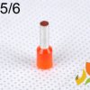 Końcówka kablowa 0,5/6 mm2 tulejka izolowana miedziana biała 100szt. DI 0,5-6 B GPH