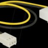 83659 Power Cable 2 pin male > 3 pin female (fan) 30 cm
