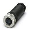 Złącze wtykowe 8-pinów gniazdo proste M12 na kabel 6-8mm SACC-M12FS-8CON-PG9-M 1513347