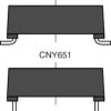 CNY651 Series Optocoupler, Phototransistor Output, Very High Isolation Voltage