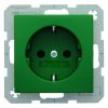 Gniazdo SCHUKO zielony S.1/B.1/B.3/B.7 Glas 41431913