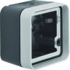W.1 Adapter natynkowy 1-kr, IP55, szary WNA671