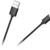 Kabel USB - USB typu C - czarny - 1m