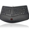Klawiatura KYB-CONTOUR-TB Kompaktowe przewodowa, kolor: Czarny, USB, QWERTY (Wielka Brytania), Ceratech
