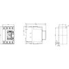 Stycznik mocy AC-1, 60 A/400 V/40 C, S2, 4-pole, 20-33 V AC/DC, with varistor, 1 NO+1 NC 3RT23361NB30