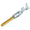 Pin contact, 0.14-0.25 mm², crimp connection, gold-plated, 61 0799 098 00, package with 50 pieces