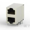TE Connectivity 5569380-1 TE AMP High Performance Mod Jacks, 1 szt.