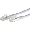 Metz Connect 1308451088-E RJ45 Patch Cable CAT 6A S/FTP 1m White