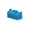 TE Connectivity 1-2420266-4 Socket Housing Female Shrouded 2X7P Blue HCI 4.0