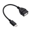 Adapter z kablem Akyga AK-AD-09 micro USB B (m) / USB A (f) OTG 15cm