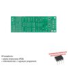 Klaskacz 230 V na dwa klaśnięcia z przekaźnikiem 450 W - PCB i mikroprocesor do projektu AVT 1835