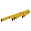 Stabila 17191 70-2 Double Plumb Spirit Level Pack 60cm 120cm & 180cm