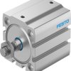 Pneumatyczny cylinder kompaktowy Festo 8092054 Ø 40 mm Dwustronne działanie Action 50 mm ADN-S-40-50-A-P-A Elastyczny