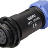 Złącze IP68 seria SP21 Weipu SP2111 / S 9 II, 1 szt.