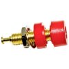 Mueller BU-P2854-2 Jack Socket Red 10 pcs Nylon Gold Contacts 4mm