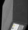 218563 Wall light fixture, 4 W, 400 lm, 6500 K, black, IP65