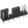 Jumper, pitch 5.08 mm, 250 V, 3 A, gold-plated, red, CAB 5 05 G R