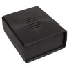 Obudowa uniwersalna wentylowana z panelami bocznymi 150,0 mm × 179,0 mm × 70,0 mm z PS, kolor czarny Z2W KRADEX