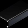 Aluminum Profile enclosure, (L x W x H) 83 x 43 x 23 mm, black, MTK480.9