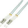 LogiLink FP3LC10 światłowodowe do światłowodów kabel 10.00 m turkusowy [1x złącze męskie LC - 1x złącze męskie LC] 50/12