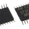 STMicroelectronics Nadajnik-odbiornik liniowy Nadajnik-odbiornik liniowy 2-Bit TSSOP Powierzchnia Różnicowy CMOS/TTL