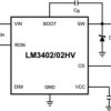 42-V 0.5-A constant current buck LED driver