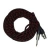 Przewód wtyk jack 6,3mm mono - gniazdo XLR 3m