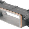 Surface mount housing, size B24, die-cast aluminum, screw locking, IP68/IP69K, 1120040000