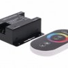 Sterownik LED RGB 3x6A touch RF czarny v3 12-24V Prescot