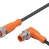 ifm Electronic EVC026 Linia połączenia EVC026, piny: 4, 5, 0.6 m, 1 szt.