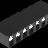 2086-3228 THR PCB terminal block, push-button, 1.5 mm², 8-pin