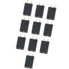 Gniazdo goldpin 1x2 pin żeńskie proste 2.54mm - 10 sztuk