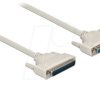 86884 Serial cable, D-Sub 37, plug/socket, 3 m
