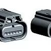Socket, unequipped, 6 pole, straight, 1 row, black, 1-1419168-2