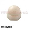 M5 Nylon domed nuts - bag of 50
