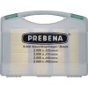 Prebena J-Box Brads Type J 8000 pieces Four Sizes Practical Case