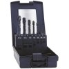 Exact 43654 CNC Tap Set, 7-Piece Metric M3-M12 HSS-E for Blind Holes