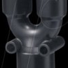61801100 SILVYN® KLICK 90° — PG 13.5 — grey