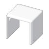Łącznik prosty LHD 40x40mm biały KOPOS