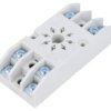 Gz8 Podstawka Pin: 8 10A 250Vac Na Panel Zaciski Śrubowe -40...70C