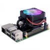 Black Low-Profile ICE Cooling Fan for Raspberry Pi 3B/3B+/4B