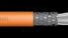 DK-1743-VH-1 Installation cable Cat.7, S/FTP, 1200 MHz, orange, 100 m