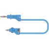 Electro PJP 2117-CD1-100Bl Test Lead 1.00m Blue Jack Plug 1pc