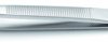 General purpose tweezers, uninsulated, antimagnetic, stainless steel, 160 mm, 121.SA.1
