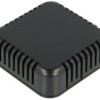 Obudowa; uniwersalna; HM1551V3BK; ABS; 60mm; 60mm; 20mm; IP30; czarny; zatrzaskowa; otwory wentylacyjne; Hammond; RoHS; UL94-HB