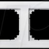 484219 M-SMART frame - 2-gang, polar white