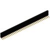 Socket header, 36 pole, pitch 2.54 mm, angled, black, BL 3 36 G