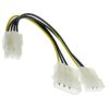 Kabel PCI Adapter 6pin 0,2m MOLEX ICIDU