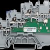 2000-5311/1102-950 3-conductor initiator terminal block, yellow LED, for PNP (plus)