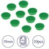 HM38 02 Magnets, 38 mm, green, 10 pieces